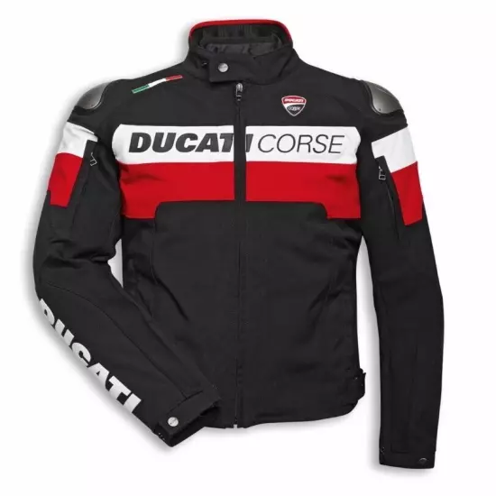 Ducati Corse 2023 Men Motorcycle Textile Waterproof Motorbike Racing Bike Jacket