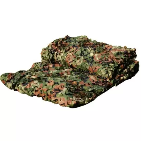 LOOGU Custom Woodland Camo Netting Camping 6.5x10ft(2Mx3M), camo 