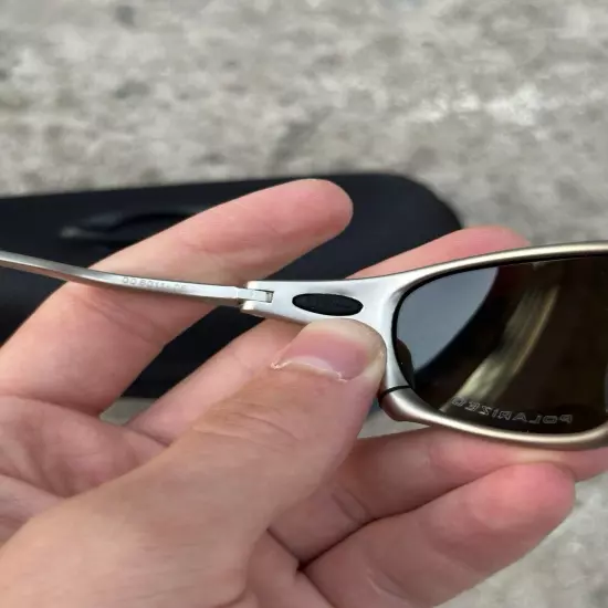 Vintage Oakley Juliet Sunglasses Metal Gorpcore Y2K