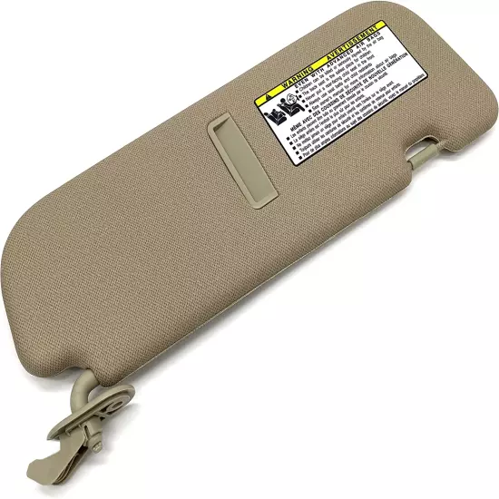 Beige Left Driver Side Sun Visor High Quality Replacement Part For Your Vehicle