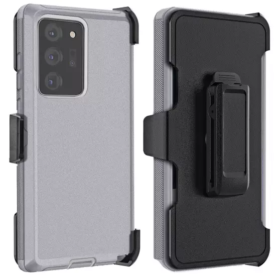 For Samsung Galaxy Note 20/Note 20 Ultra 5G Shockproof Case Cover + Belt Clip