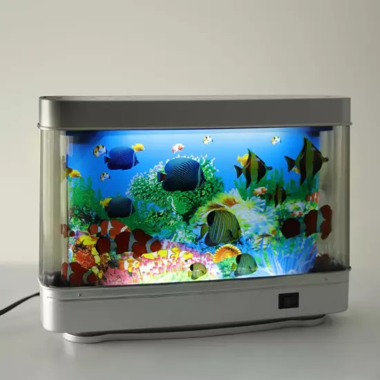 Artificial Tropical Fish Decorative Moving Aquarium Lamp - Virtual Ocean Moti...