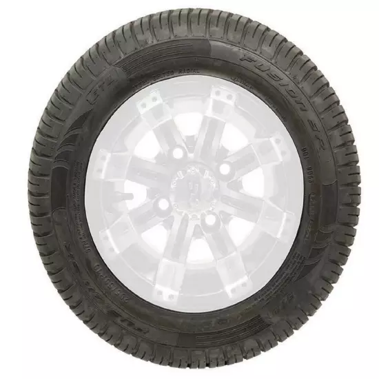 Golf Cart GTW 205/65-10 Fusion Steel Belt DOT Street Tire | 20" Tall | 1 Tire