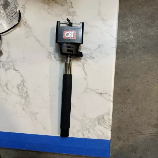 Sweda Selfie Stick “Quiktrip Logo” Bluetooth Enabled. - Missing Charger 