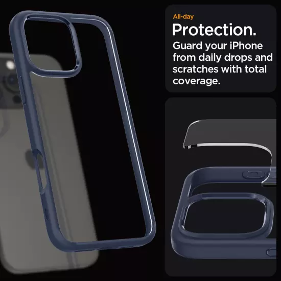 Spigen [Ultra Hybrid] Phone Case for iPhone 16 Pro Max / 16 Pro / 16 Plus / 16