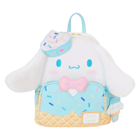 Loungefly SDCC Sanrio Cinnamoroll Ice Cream Scented Plush Cosplay Mini Backpack