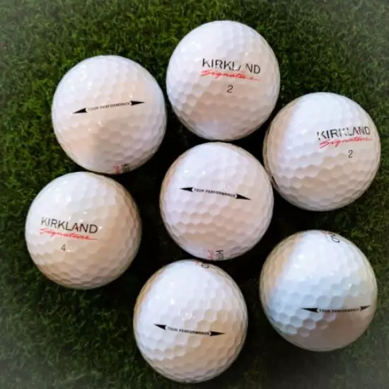 24 Kirkland Signature TOUR PERFORMANCE 4A/5A Golf Balls 4 Piece Urethan Cover