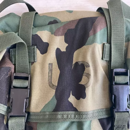 NEW UNISSUED USGI WOODLAND CAMO FIELD TRAINING PACK