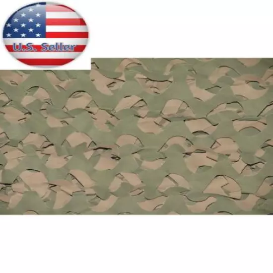 CAMOSYSTEMS® BASIC SERIES ULTRA-LITE Size: 7'10"x19'8" Camo Netting Canopy #3782