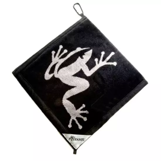 Frogger Amphibian Premium Golf Towel CHOOSE COLOR 14" x 14" Tee Prize Gift Large