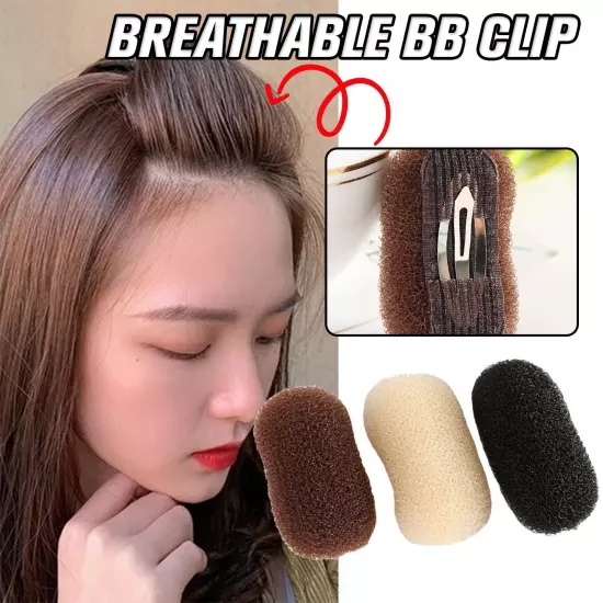 2Pcs Hair Clips Sponge Bump It Up Volume Base Hair Hair Inserts Invisible US NEW