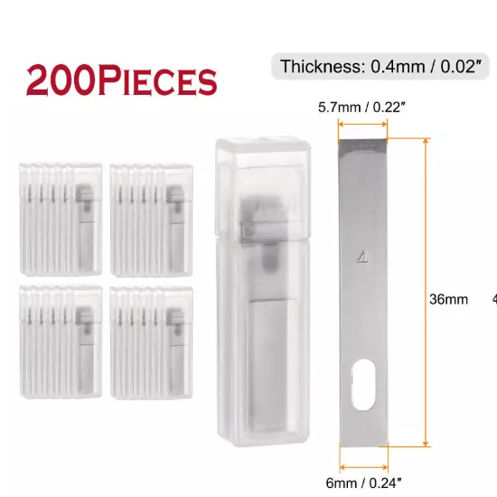 Muti Qty&#Models Blades Exacto Knife For x-Acto Hobby Tool Art Craft Replacement