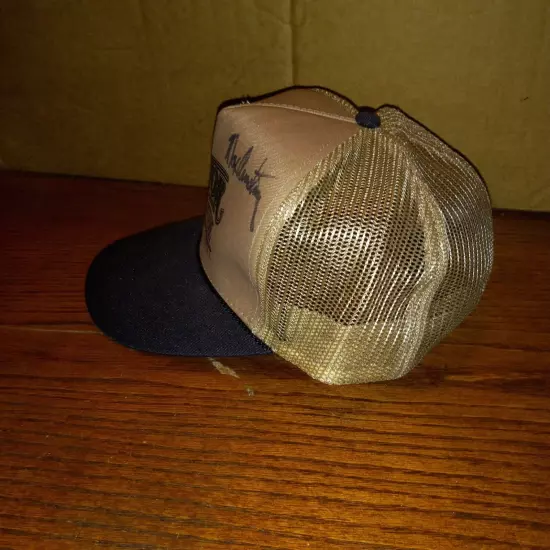 Heritage Tractor Adventure I&M Canal Cap Hat Trucker Tan Black Mesh Adjustable