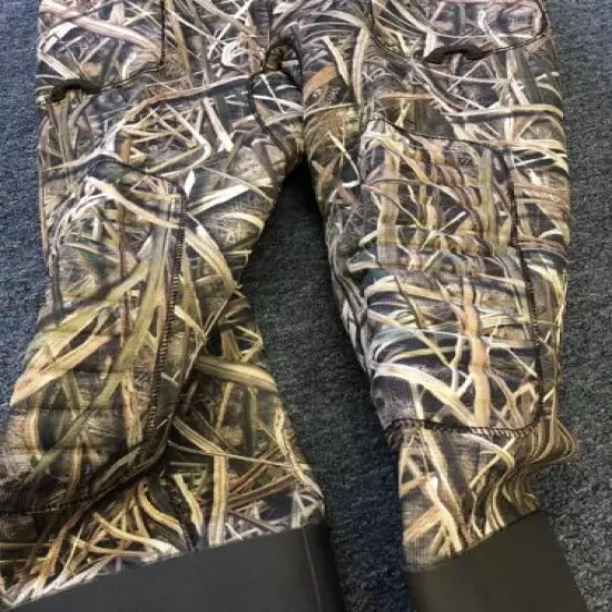 New 5mm Kobuk Shadow Grass Blades Camo Neoprene Hunting Wader Lug Size 10 1600g