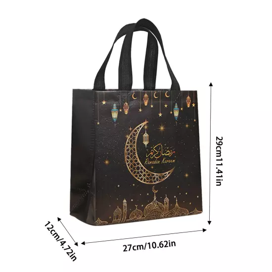 Eid Party Bags 12pcs Party Storage Non-Woven Bags for Eid Eid Seasonal