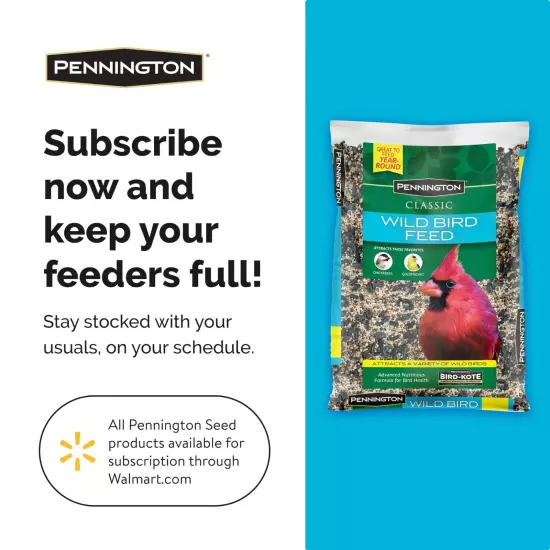 40 Ib bag Pennington Classic Wild Bird Feed and Seed NEW with free Delivery