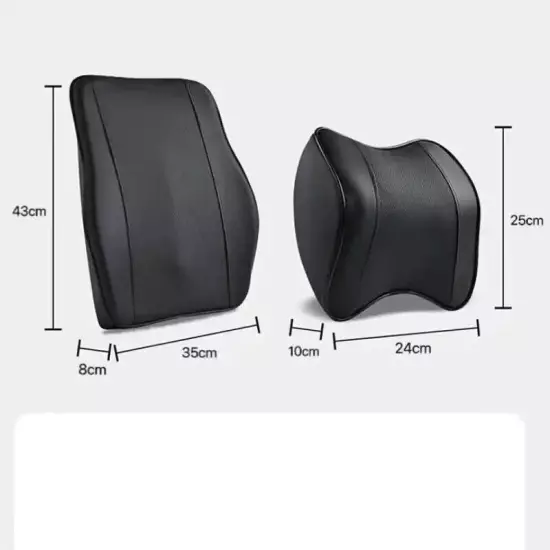 Car Lumbar Support Headrest Neck Pillow Support Universal Neck Pillows Cushion