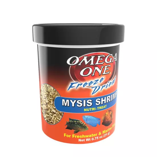 Freeze Dried Mysis Shrimp, 0.75 oz