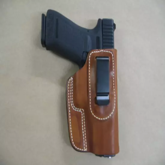 Ruger P93, P94, P345 Leather In The Waistband Concealed Carry Holster CCW TAN RH