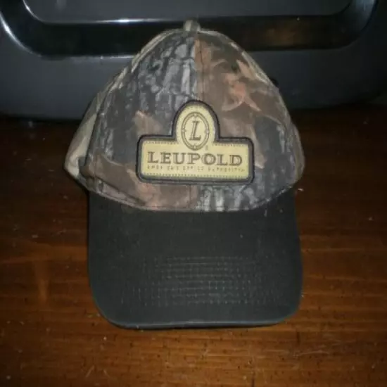 Leupold Optics Realtree Camo Baseball Cap Hat Hunting 