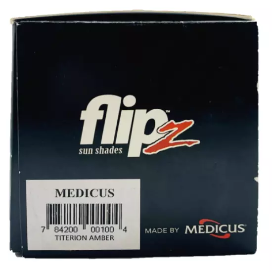 Medicus Golf Flipz Sunglasses Protect Convertible Eyewear Shades Titerion Amber