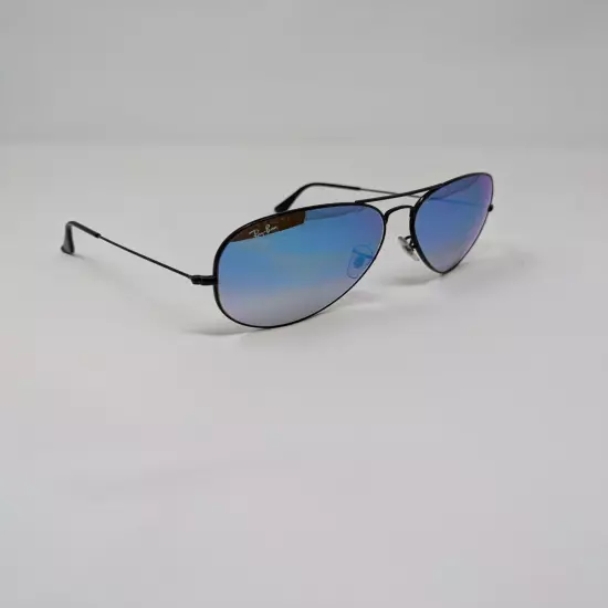 Ray Ban Aviator RB3025 002/40 3N Blue Flash POLARIZED/ Brown Gradiant Lens 62mm