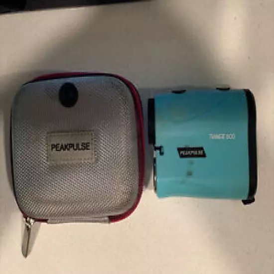 PEAKPULSE 600 Golf Rangefinder With Hard case