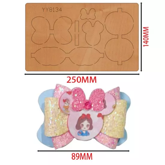 Suitable for All Cutting Machines on The Market Die Princess Bow Mold Knife Die