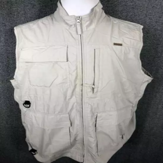 Outdoor Life Hunting Camera Fishing Sleeveless Vented Vest Men's XL EUC