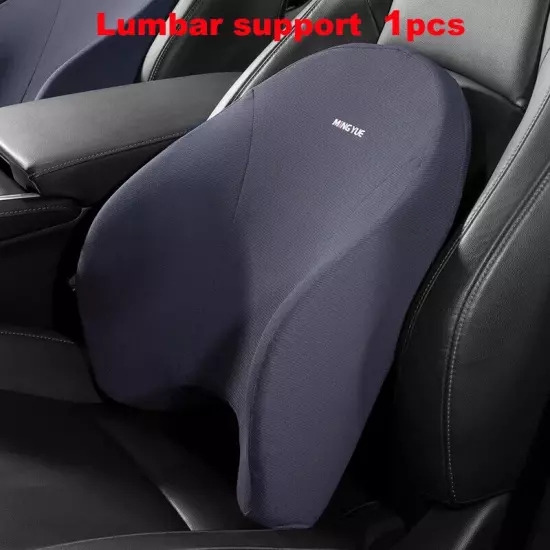 Car Headrest Lumbar Support Neck Pillow Support Universal Cushion Back Support 