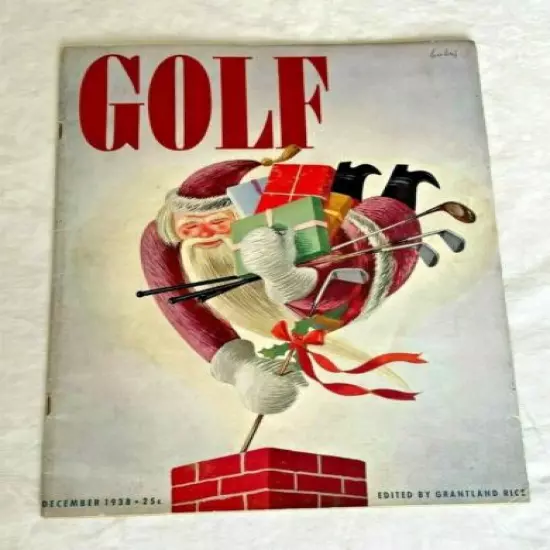 1938 Golf Magazine Grantland Rice O.B. Keeler Robert T. Jones Jr. 