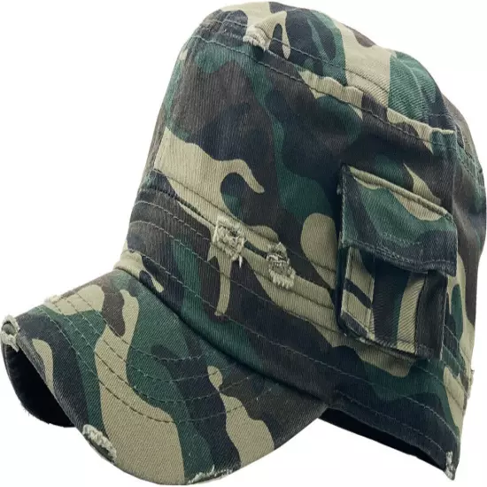 Military Hat Army Cadet Patrol Castro Cap Men Women Golf Driving Summer Castro