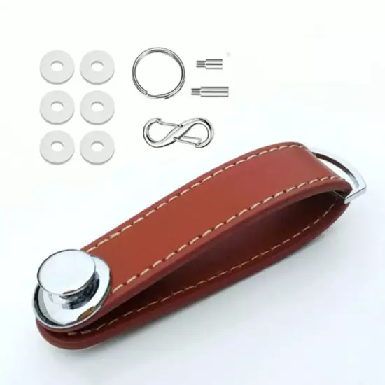 Car Key Pouch, Wallet Holder, Leather Keychain, Organizer.