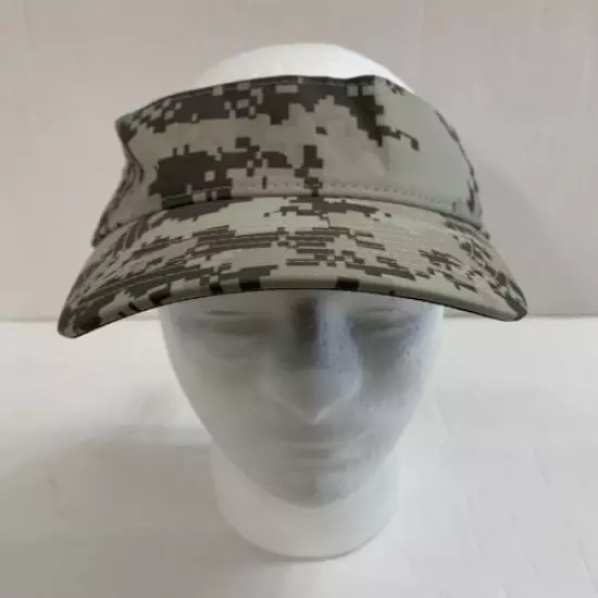 Nike Adult Unisex Sun Visor Hat Digital Camo Adjustable Hook & Loop DC4218 247