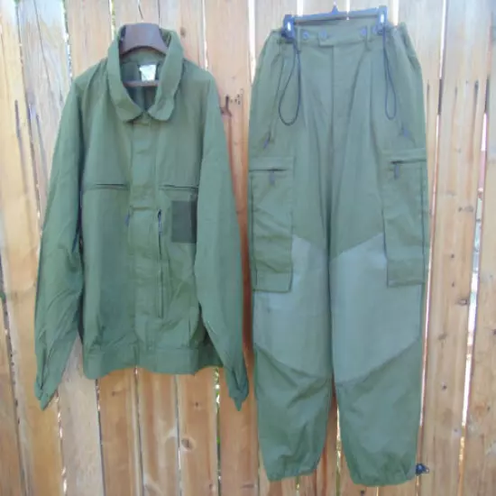 Genuine German Paratrooper Aramid O.D. Jump Suit, very good used cond.,free ship