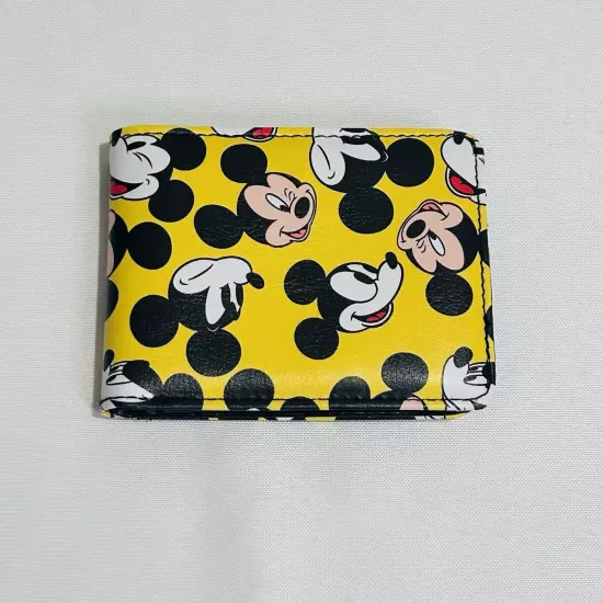 Buckle-Down Mens Disney Mickey Mouse Bifold Wallet