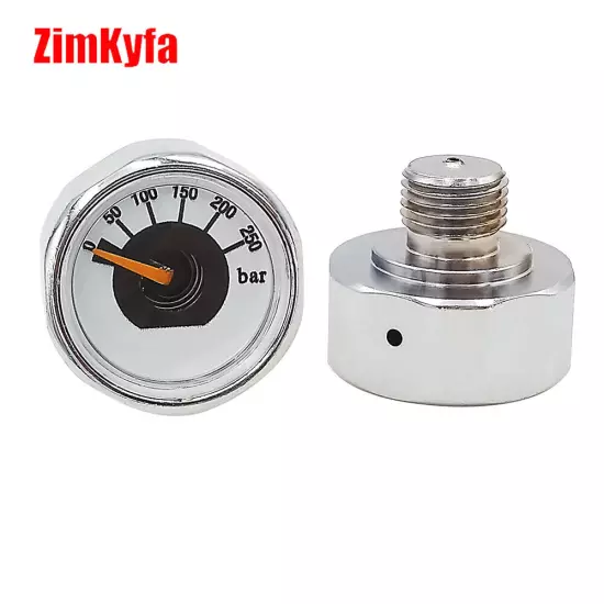 Mini Micro Pressure Gauge Manometer Air Manometer Thread 1/8'' BSP