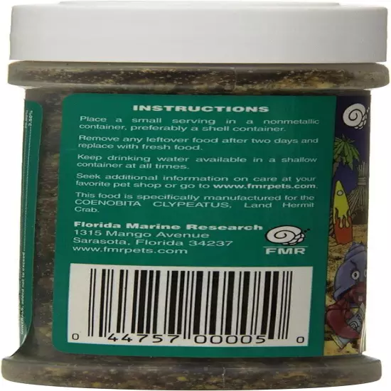 Sfm00005 Hermit Crab Food, 4-Ounce