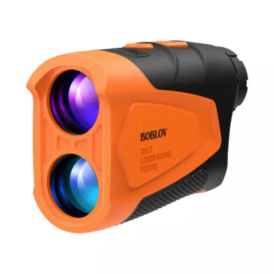 BOBLOV PF600 Slope Golf Laser Rangefinder 6X Magnification 650 Yard Flag Locking