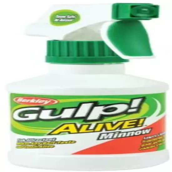 Berkley Gulp Alive Minnow Scent Fish Attractant 8 Ounce Spray Bottle 1156584