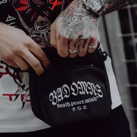 Bad Omens Death Peace Mind Side Bag - IN HAND