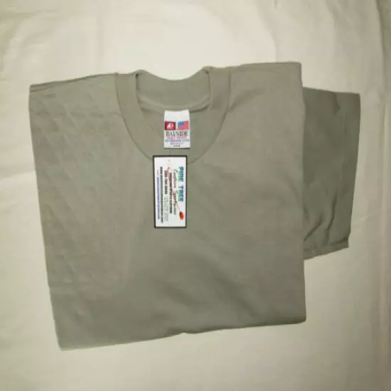 LARGE Right Hand Trap/Skeet Pad SAFARI GREEN Cotton Shooting T-Shirt USA Made