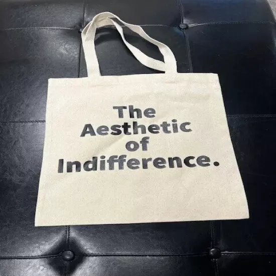 Authentic Gallery Dept Tote Bag “The aesthetic of indifference”