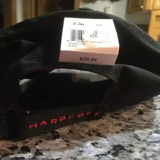 HARDCORE HUNTING Woman's Hat Black/Pink NEW