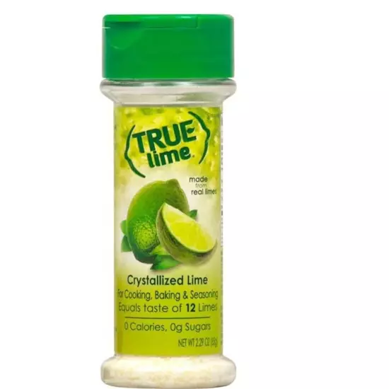 2-Pack True Crystallized Lemon & True Lime Shaker For Coking, Baking & Seasoning