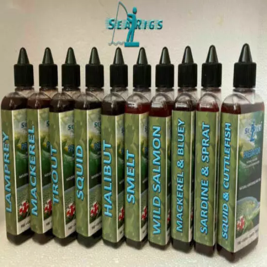 Pike Lure Natural Bait Oil, Pike, Catfish, Eel & Zander Attractor 100ml Bottle