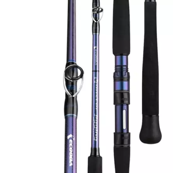 Jigging Fishing Rod Pole Boat Spinning Casting Carbon 22-32kg Drag Power Fast S