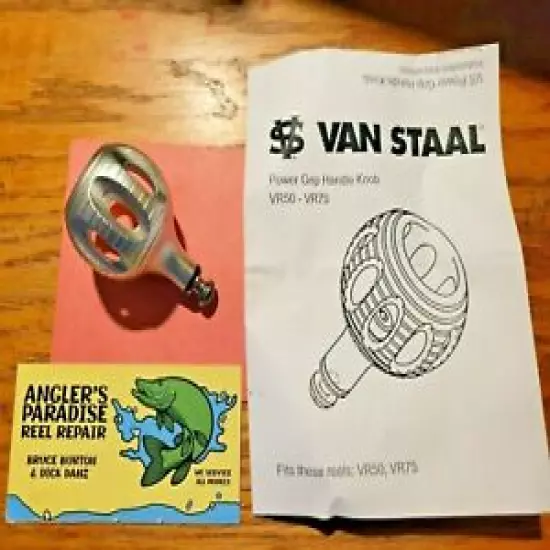 Van Staal reel repair parts (power knob VR 50 / VR 75)