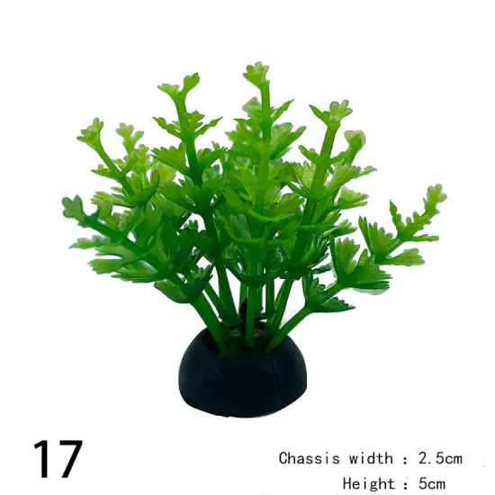 Artificial Plastic Water Grass Plants Aquarium Home Fish Tank Landscape Decor