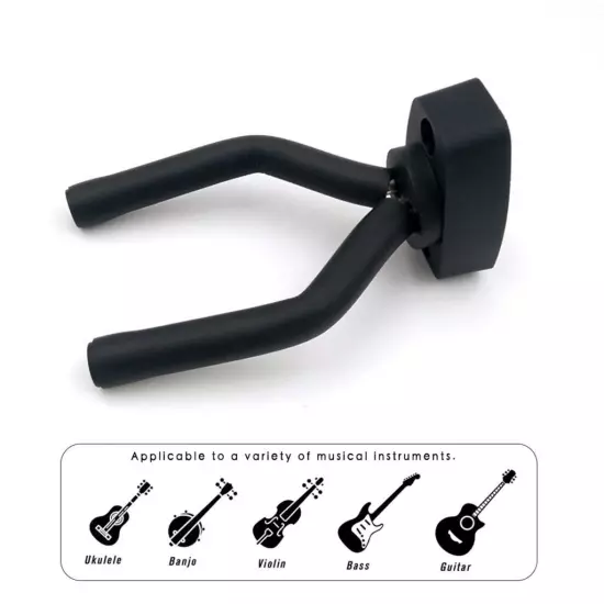 Guitar Holder Wall Mount Hook Guitar Accessories Instrument Display Hook Hanger